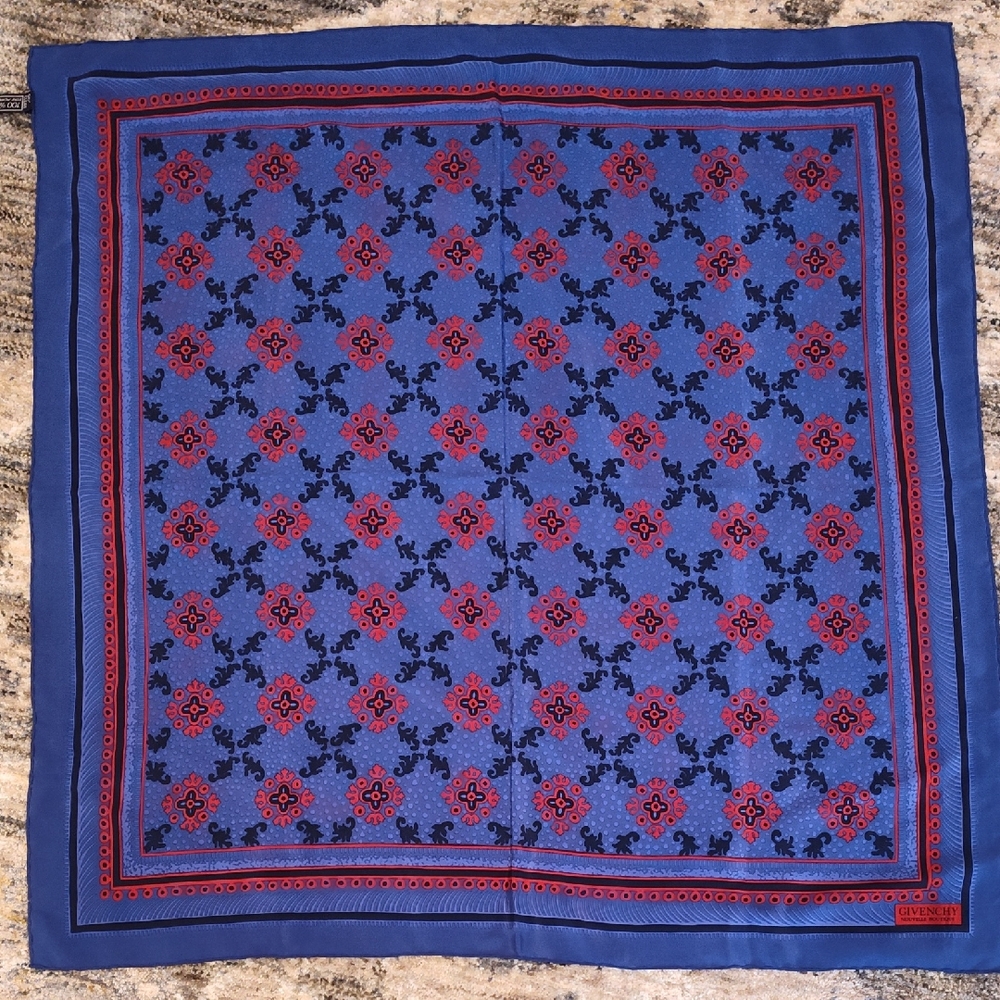 Vintage Givenchy Silk Scarf